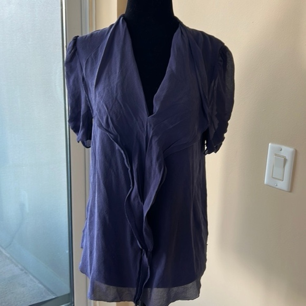 ARITZIA T. BABATON TINSLEY 100% SILK BLOUSE